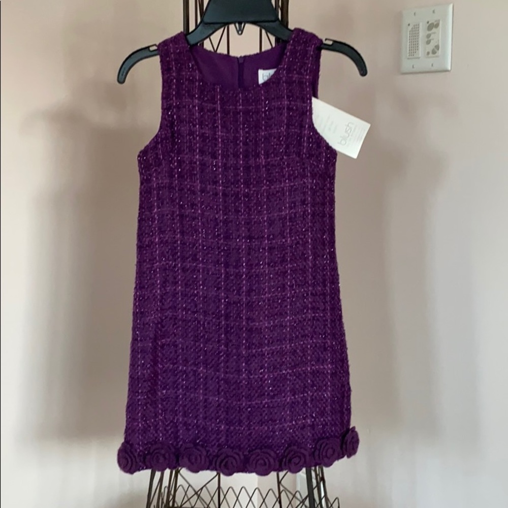 Blush girls formal dress